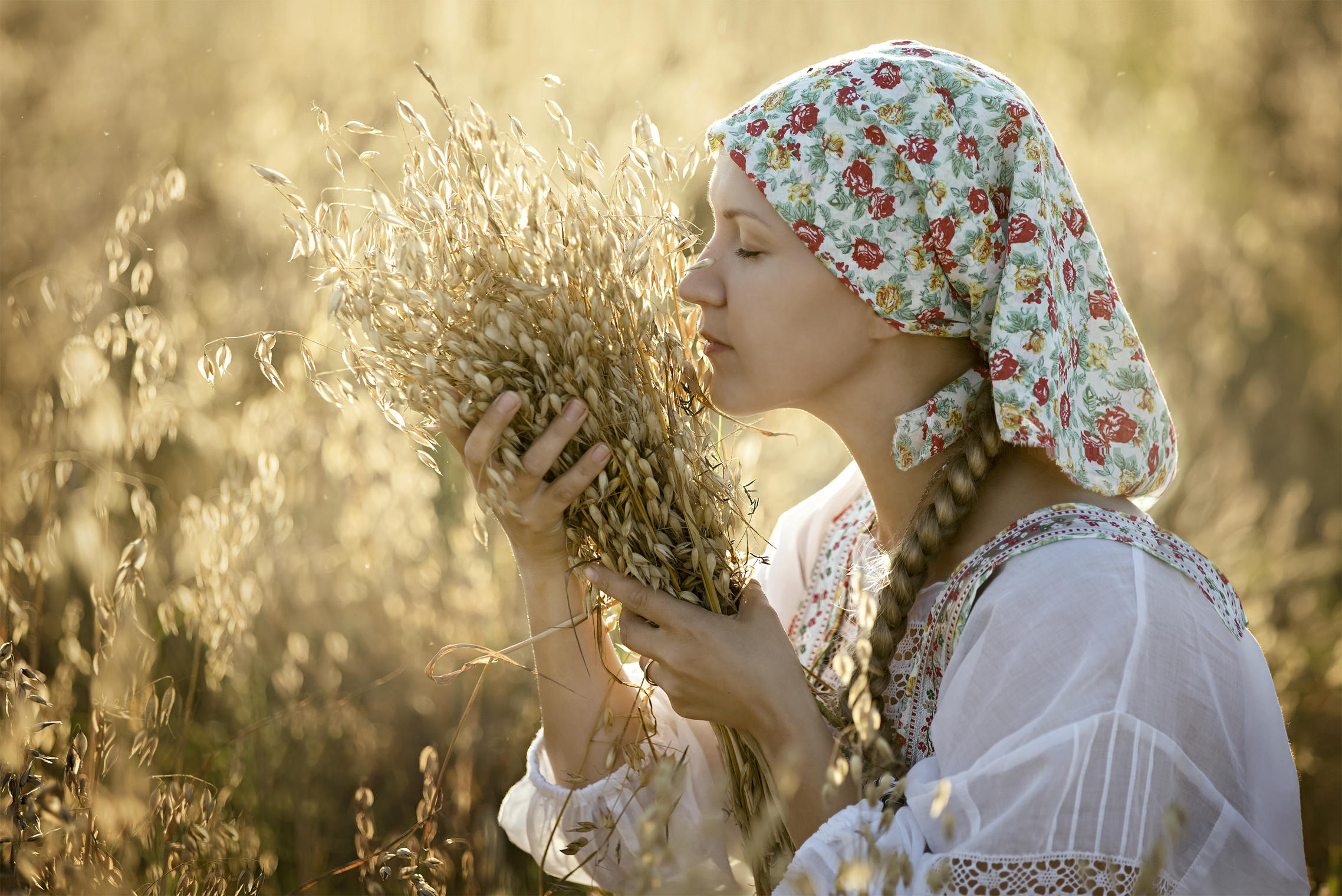 Photo Women in Slavic costumes in Oslo