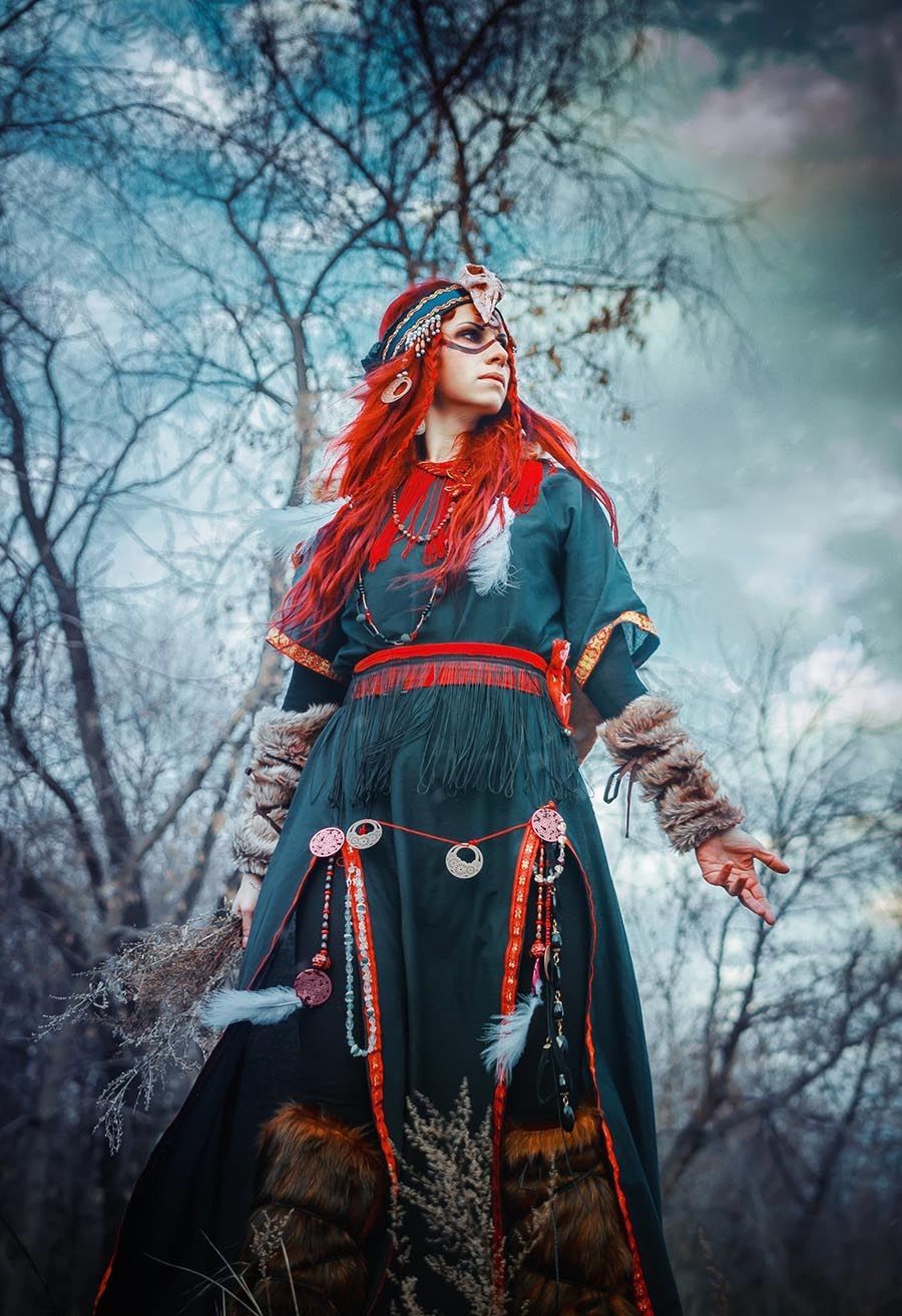 Girls in Slavic costumes underwear in Oslo